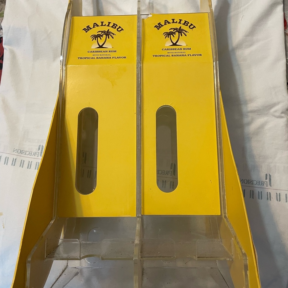 Malibu Yellow Display Stand